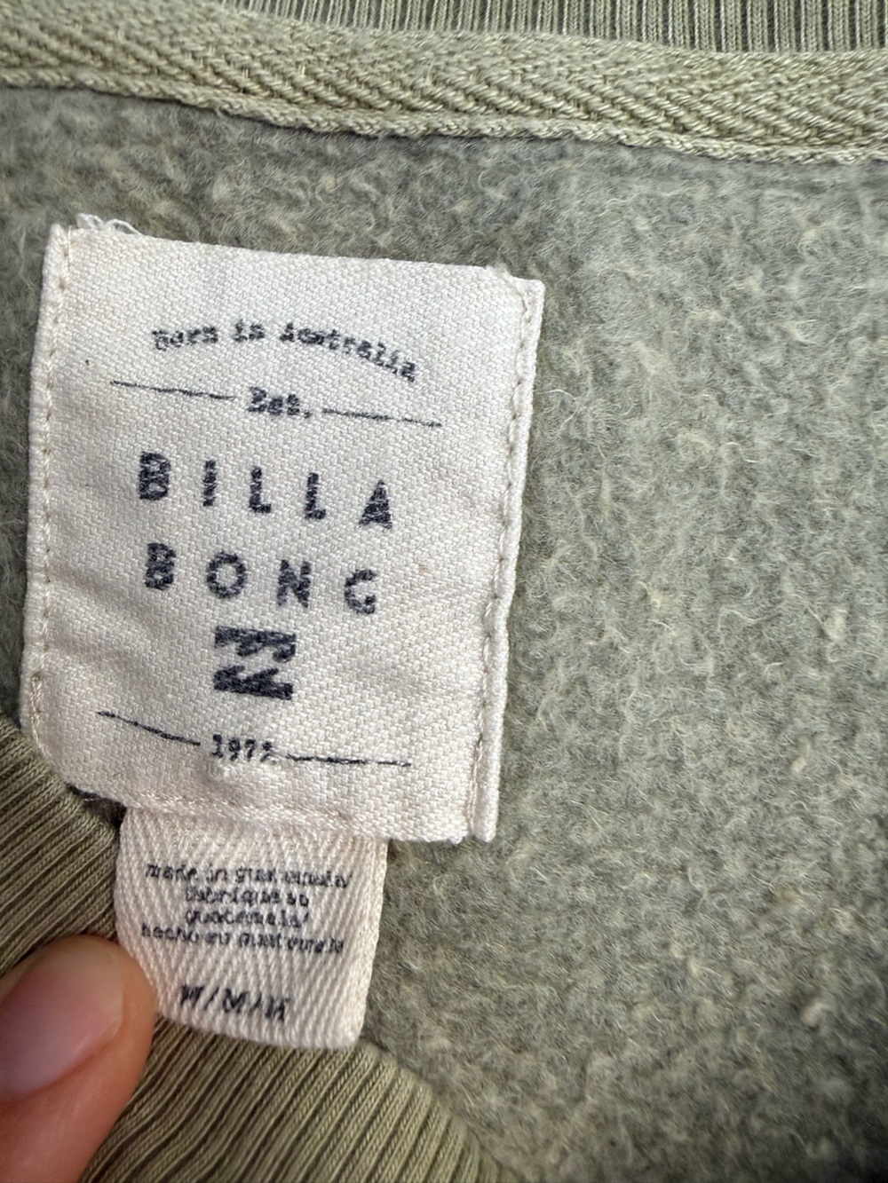 Billabong Here We Go Crewneck Sweatshirt Medium - Picture 5 of 9
